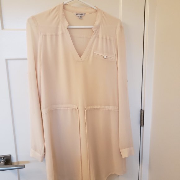 Cream Naked Zebra Dress - Picture 1 of 4